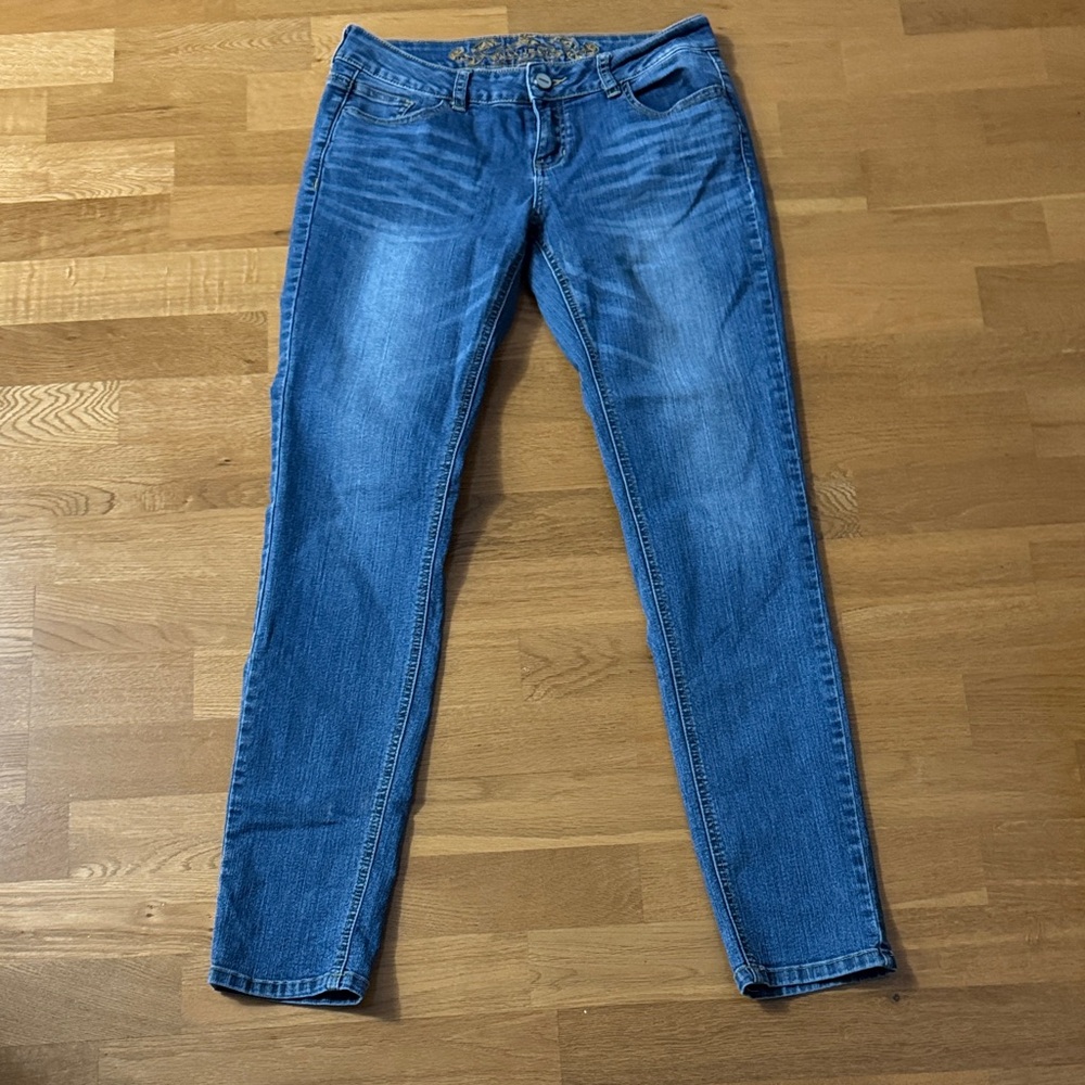 Women's Blue Slim Fit Jeans
